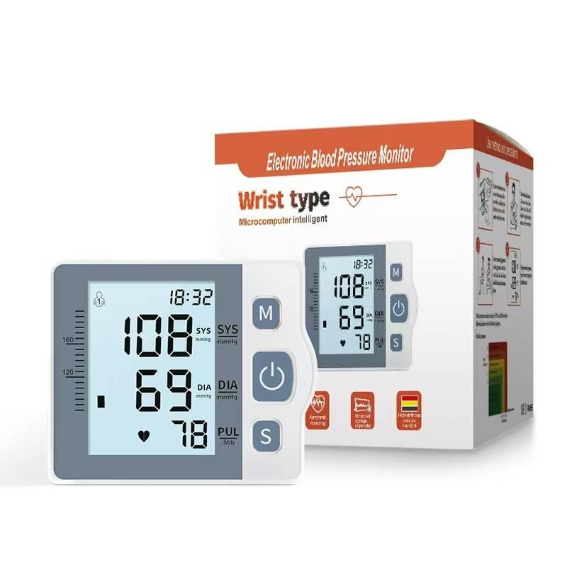 Tipe Pergelangan Tangan Monitor Tekanan Darah Elektronik